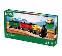 Train Miniature - BRIO - 33722 - Safari - Animaux Inclus - Multicolore - Pour Enfants à Partir de 3 Ans
