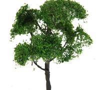Train N Ho Décor, 1 Pièce, Modèle En Forme D'Arbre, Échelle De Paysage 1/75 De