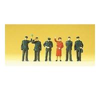 Train Personnel (6) HO Scale Preiser Models G