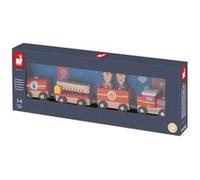 Train Pompiers Story Bleu G