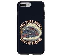 Train Railfan à Plein régime Avant Le Week-End Coque pour iPhone 7 Plus/8 Plus