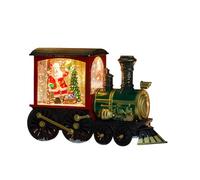 Train Snow Globe - Battery Powered Light Up Snow Globes, Christmas Water Lantern | Glitter Snows Globe Lantern, Battery Operated Night Lamp for Living Room, Bookshelf, Nursery, Store, Window, Bedside