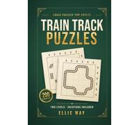 Train Track Puzzles: Logic Puzzles for Adults