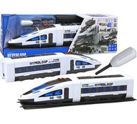 Train, train, tourner, tournevis, rails, lumières, bruits