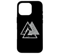 Train Viking pour Ragnarok Odin God Mark Coque pour iPhone 16 Pro
