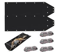 Traîneau à cerf - Traîneau de transport de bois de chauffage, luge de jeu robuste | Traîneau utilitaire multifonction pour transporter des fournitures de pêche sur glace, bois de chauffage, chasse au