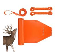 Traîneau à cerf - Traîneau Utilitaire Facile à gliser, Transporteur de Jeu de Chariot à cerf | Corde de Sangle de traînée de Cerfs résistante aux déchirures pour Un traînage eficace de l'équipement