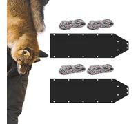 Traîneau à glace - Sled utilitaire polyvalent - Sled de neige morte merveilleuse pour transporter Sled Utility pour transporter Deer Hunting Fire en camping en bois et accessoires