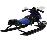 Traîneau à neige Chariot à ski, rembourrage réglable, capacité de charge 80 kg, design moderne, BLEU PROFOND