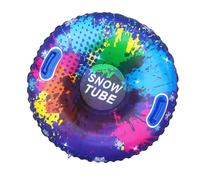 Traîneau à Neige Gonflable pour Charges - Tuyau à Neige d'hiver avec matériau en PVC résistant au Froid, poignées ergonomiques sécurité et contrôle, Design Gonflable Large et Confortable | D