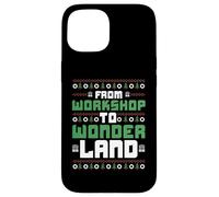 Traîneau, bilan Dentaire, Dentiste, Noël Coque pour iPhone 15