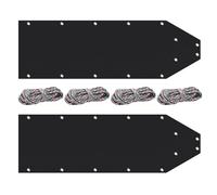 Traîneau de cerf polyvalent - Luge de chasse robuste pour le transport de cerfs, la pêche sur glace, le bois de chauffage lisse et le transport d'équipement, luge polyvalente pour la neige et les