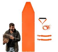 Traîneau de cerf, traîneau de chasse résistant à la déchirure Heavy Duty, avec harnais et cordes, accessoire de chasse, luge de pêche sur glace pour hommes en plein air