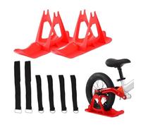 Traîneau de cyclisme d'équilibre, Traîneau de ski de vélo,Snowboard de cyclisme portable - Snowboard de cyclisme portable, planche de ski pour traîneau à neige, fixation de table de traîneau d'hiver