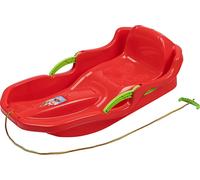 Traîneau en plastique avec freins Speed Bob Red
