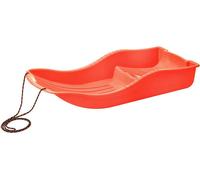 Traîneau en plastique pour enfants Traîneau à cordes pour enfants - rouge