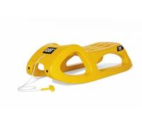 RollyToys rollySnow Cruiser CAT (luge pour enfants, couleur jaune, pour enfants à partir de 3 ans, rails en acier, construction stable) 200443