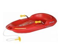 Traineau rollySnow Max rouge et jaune Rouge G