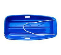 Traîneaux à Neige d'hiver pour Enfants et Adultes Traîneau de Luge Robuste de 35 Pouces pour Sprinter en Descente avec 2 poignées et Cordes de Traction Jouets de Neige ultimes pour (B, 88x43x11cm)