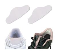 Trainer Armour - Cache-trou pour chaussures et bottes. Patchs blancs auto-adhésifs style « Wrap Around » - Patchs extrêmement résistants pour éviter et réparer les trous du talon.