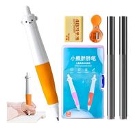 Trainer de crayon pour enfants, crayons mécaniques pour enfants - Mignon ours crayon en vrac correction des enfants correction | Fournitures d'apprentissage, crayon pour enfants pour écrire, dessiner