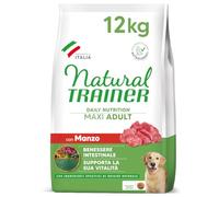 Natural Trainer Chien Adulte Maxi Avec Bœuf Et Riz 12 Kg