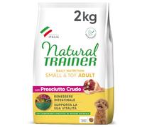 Trainer Natural Small Jambon Riz kg 2 Nourriture sèche pour Chiens, Multicolore, Unique