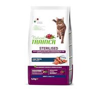 Trainer Nourriture pour Chats stérilisés - Formule monoprotéique - avec Truite - 1,5 kg