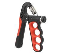 Traineur de Renforcement de Poignée à Main Réglable, Grips à Main de Résistance PP Matériau en Acier avec Batterie de Lithium 170mAh pour L'entraînement (rouge)