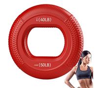 Traineur Force Force Trainer Silicone Ring-Grip Training & Hand Muscle Renforcement-Ajusteur Ajusteur adapté pour les doigts, les mains, l'équipement de formation des -bras
