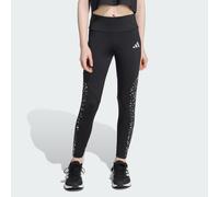 Training Essentials Leggings à imprimé glamour Enfant Black / Silver Metallic 7-8A