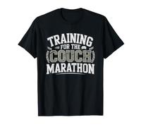 Training Hard Couch Marathon Qualifying Rounds Every Night T-Shirt