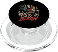 Training in The Pit Metal Blegh Krampus Christmas PopSockets PopGrip pour MagSafe