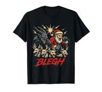 Training in The Pit Metal Blegh Krampus Christmas T-Shirt