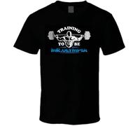 Training is Mr. Olympia Gym Sports T-Shirt Men
