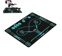 Training Mat - Hockey Pad | Soccer Dribbling Board For Ball Control And Stickhandling, Quiet Non-Slip Diatom Mud Equipment, Portable Skills Trainer For Athletes Adults & Beginners