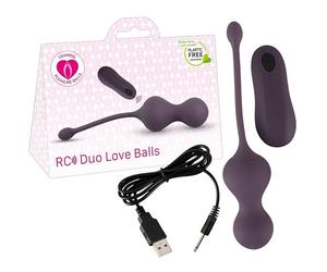 Training Pleasure Balls RC Duo Love Balls-5531820000 Violet Taille Unique