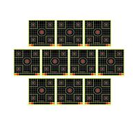 Training Target - Outdoor Paper Square Design | Visual Skill Development Tool for Men Women Boys Girls Youth Teens Son Daughter Student Improving Precision Accuracy Focus, 12x12 inches