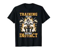 Training To Go Ultra Instinct Gym Haltérophilie Bodybuilder T-Shirt