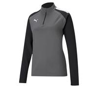 PUMA teamLIGA 1/4 Zip Top Tricot, Perle fumée, polyuréthane, M Homme