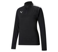 PUMA teamLIGA 1/4 Zip Top Tricot, Black, Homme