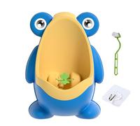 Training Urinal, Boys Potty Trainer, Portable Frog Design with Detachable Bowl, Interactive Splash Free Toilet for Kids, Indoor Use, Travel, Camping, 8.86x6.3x11.42 inches