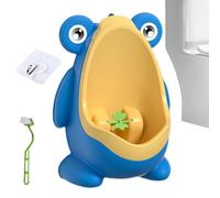 Training Urinal - Portable Frog Boys Pee Training Urinal, Detachable Travel Toilet for Kids Boys, Frog Squatty Potty with Removable Bowl Indoor Wall Mounted Nighttime Potty Solution for Bathroom or B