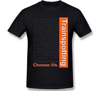 Trainspotting Choose Life Choose Your Future Men's Basic Short Sleeve T-Shirt Black M