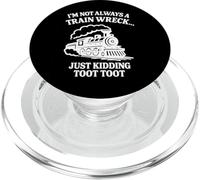 Trainwreck Toot Tut Funny Chaos Meme PopSockets PopGrip pour MagSafe