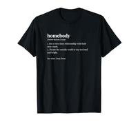 Trait du Dictionnaire Homebody Introverti Restez chez Vous T-Shirt