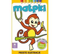 Trait épais. Singe