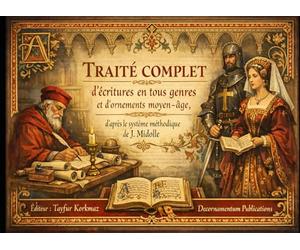 Traité complet d’écritures en tous genres et d’ornements moyen-âge, d’après le systême méthodique de J. Midolle: Complete Treatise on All Styles of ... to the Methodical System of J. Midolle