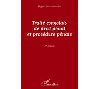 Traité congolais de droit pénal et de procédure pénale (1re édition) - Hygin Didace Amboulou - L'harmattan - broché - Etude