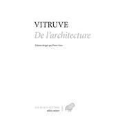 Traité d'architecture: Edition bilingue français-latin